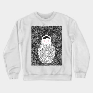 Russian dolls matryoshka (7) Crewneck Sweatshirt